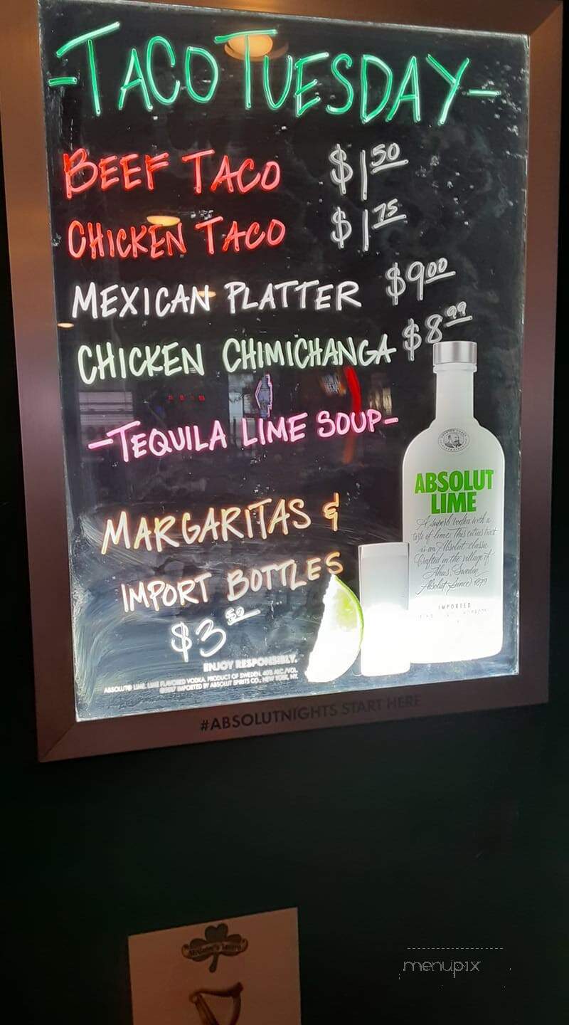 McGuire's Tavern - Overland Park, KS menu_pic