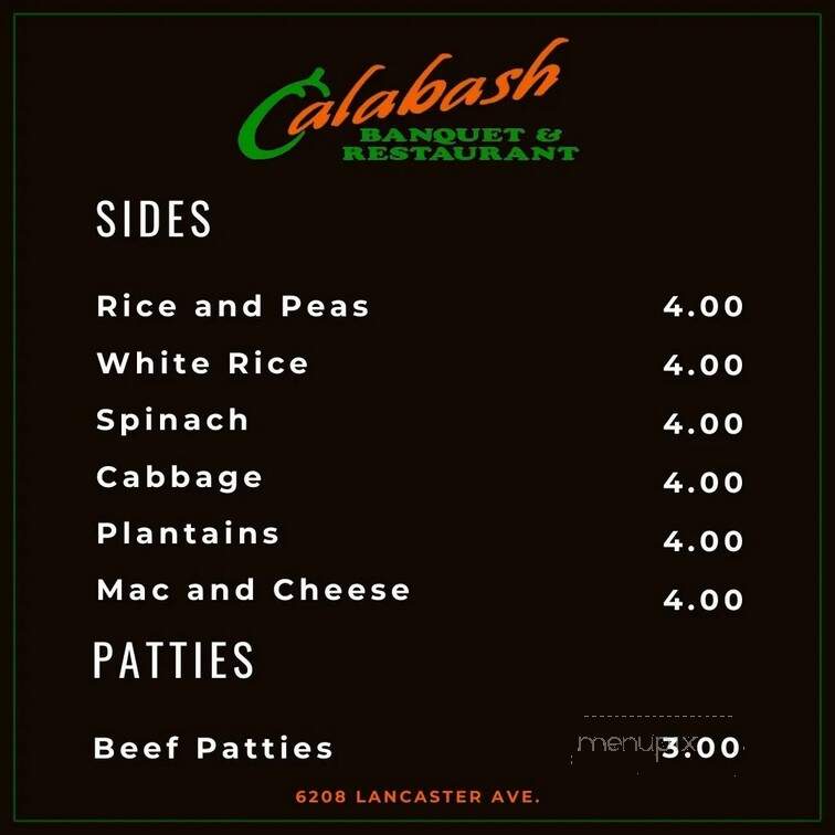 Calabash Banquet and Restaurant - Philadelphia, PA