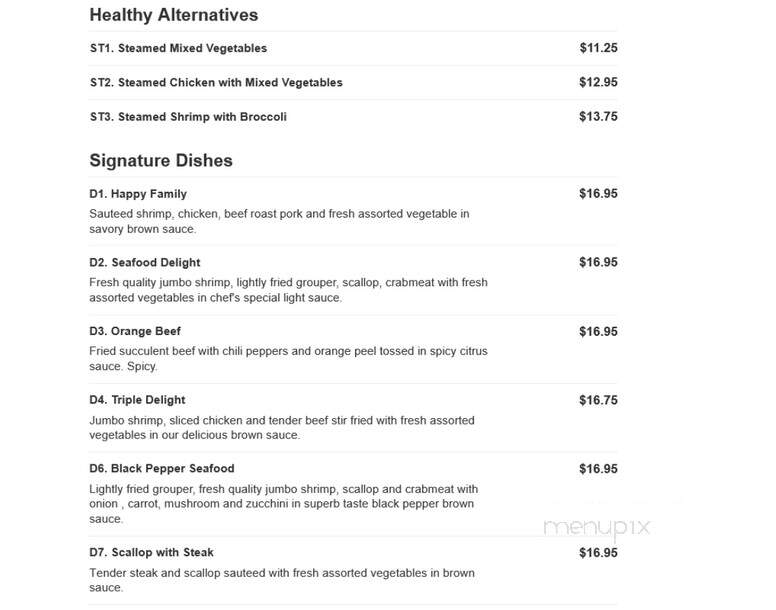Chopstick - Port St Lucie, FL menu_pic