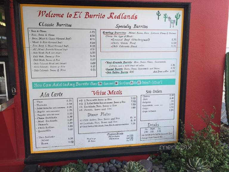 El Burrito - Redlands, CA