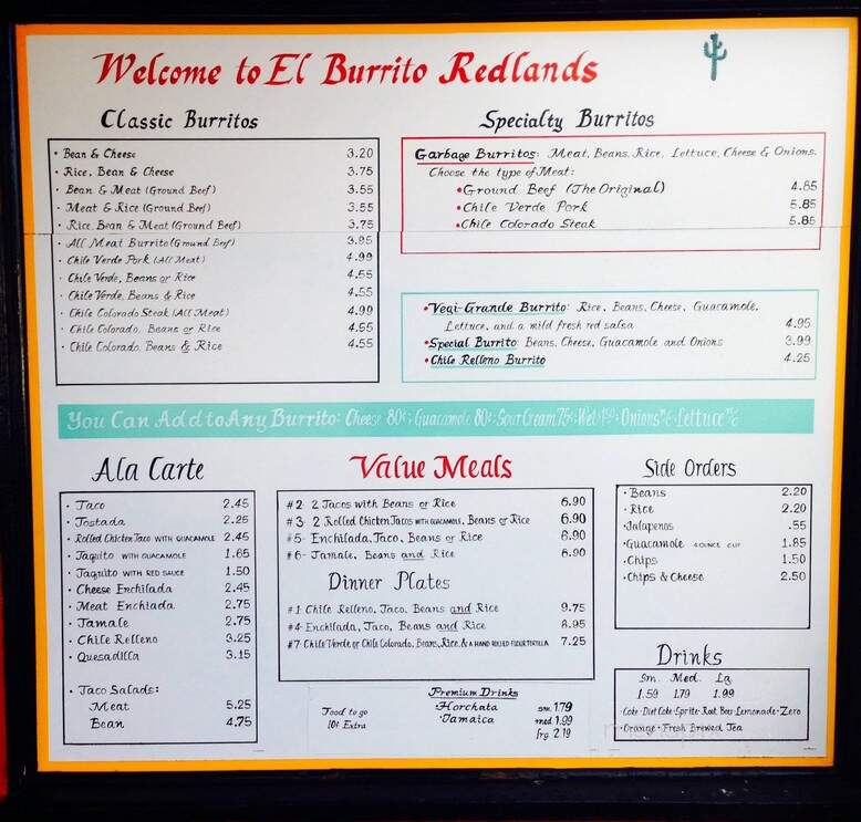 El Burrito - Redlands, CA
