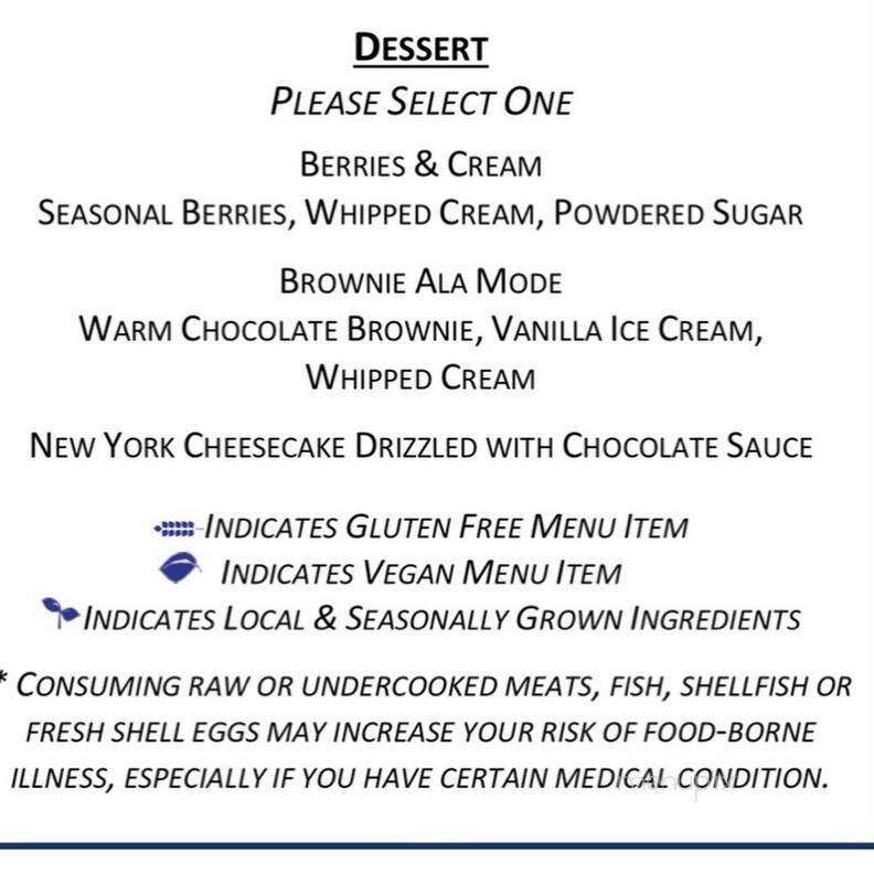 Bistro 72 - Riverhead, NY menu_pic