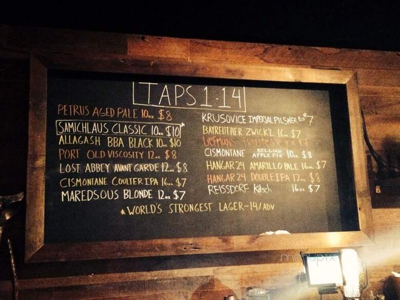 The Copper Door - Santa Ana, CA menu_pic