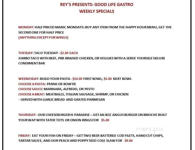 Good Life Catering and Meals to Go - Southaven, MS menu_pic