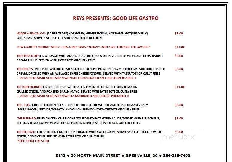 Good Life Catering and Meals to Go - Southaven, MS menu_pic