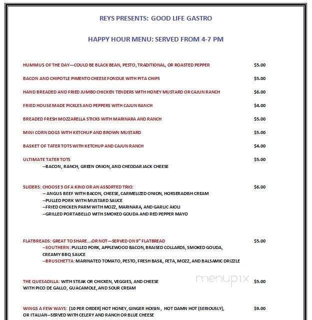Good Life Catering and Meals to Go - Southaven, MS menu_pic