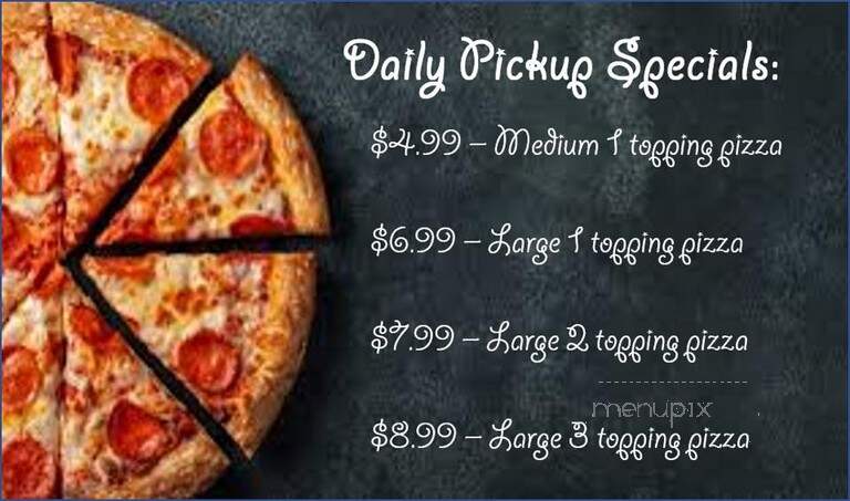 Cousin Vinny's Pizza - Xenia, OH menu_pic
