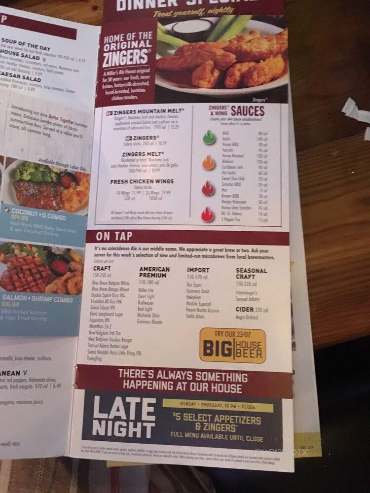 Jupiter Ale House - Jupiter, FL menu_pic