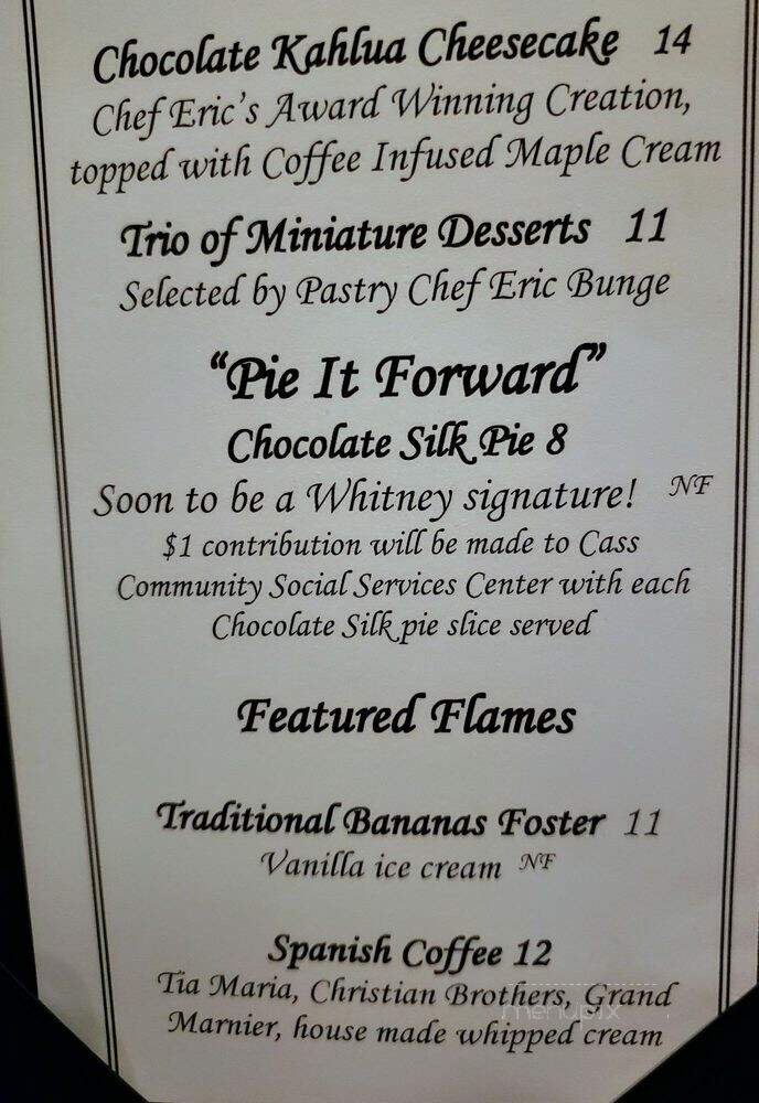 The Ghost Bar - Detroit, MI menu_pic