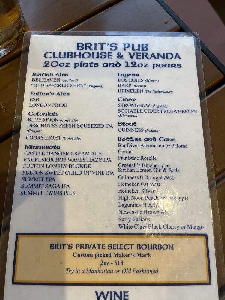 Brits Pub - Minneapolis, MN