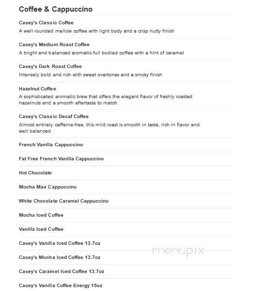 Caseys Carry Out Pizza - Stover, MO menu_pic