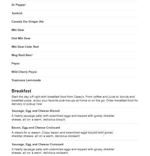 Caseys Carry Out Pizza - Stover, MO menu_pic