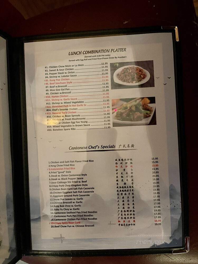 China Village - Ellicott City, MD menu_pic