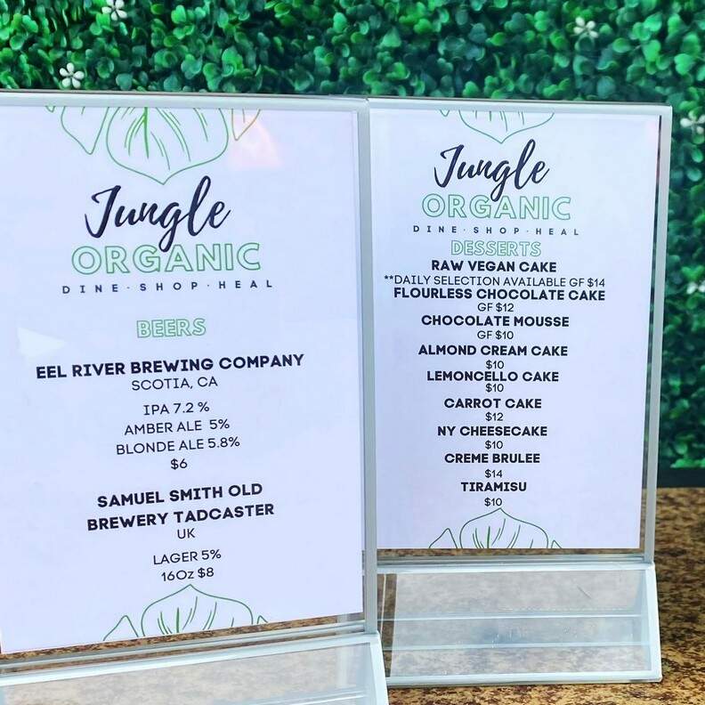 Jungle Organic Restaurant and Market - Indialantic, FL menu_pic