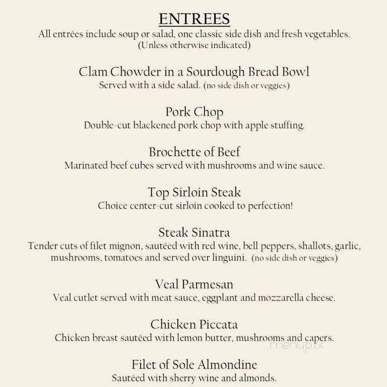 The Smoke House - Burbank, CA menu_pic