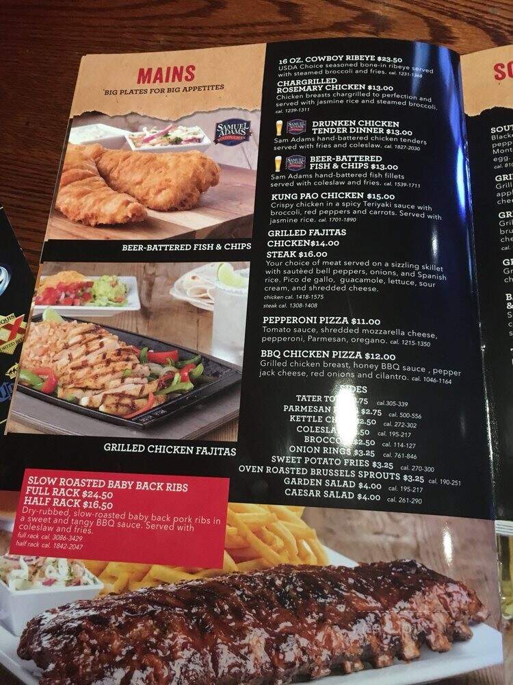 Fox and Hound English Pub & Grille - Richardson, TX menu_pic