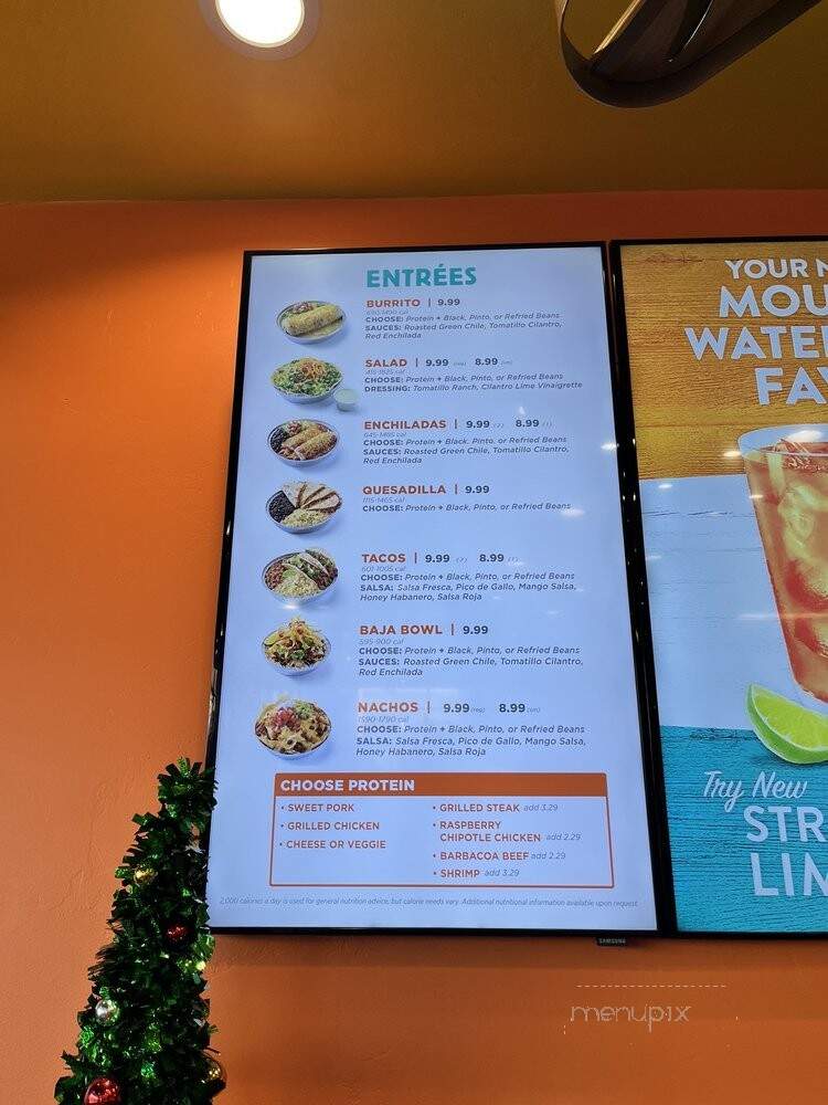 Costa Vida - Farmington, NM menu_pic
