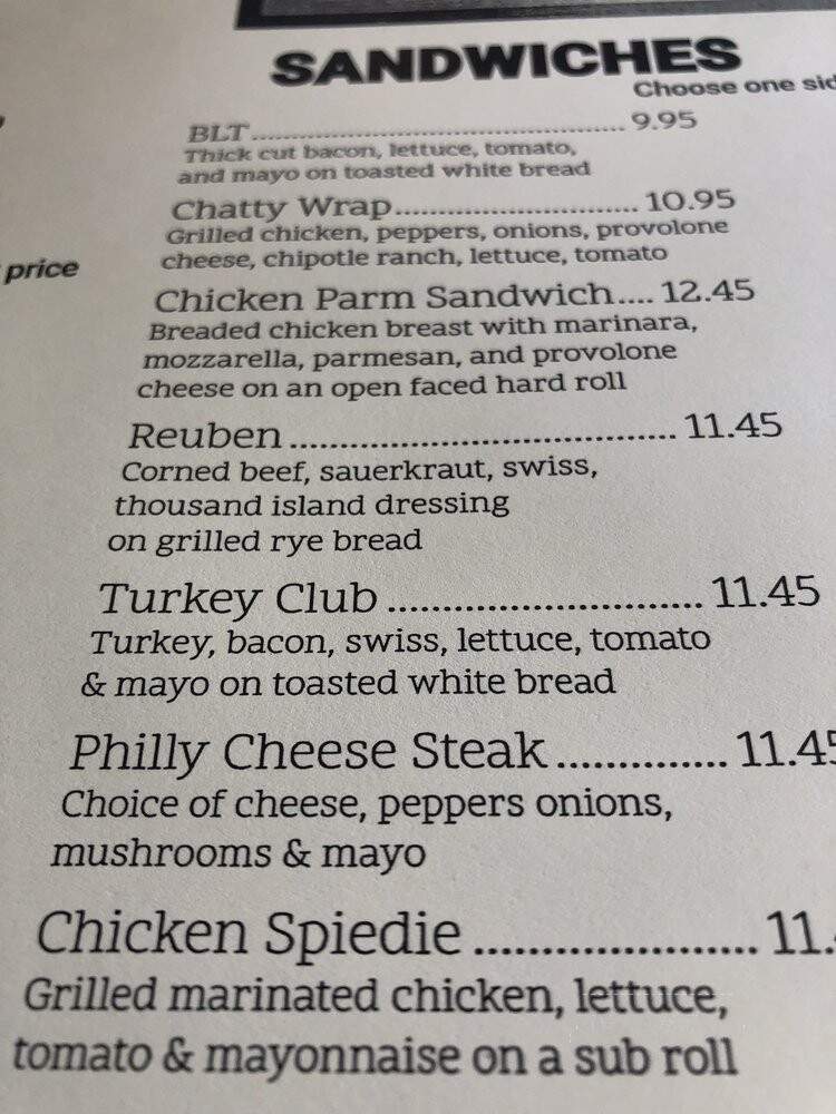 Crossroads - Lansing, NY menu_pic