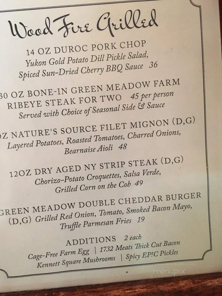 White Dog Cafe - Wayne, PA menu_pic