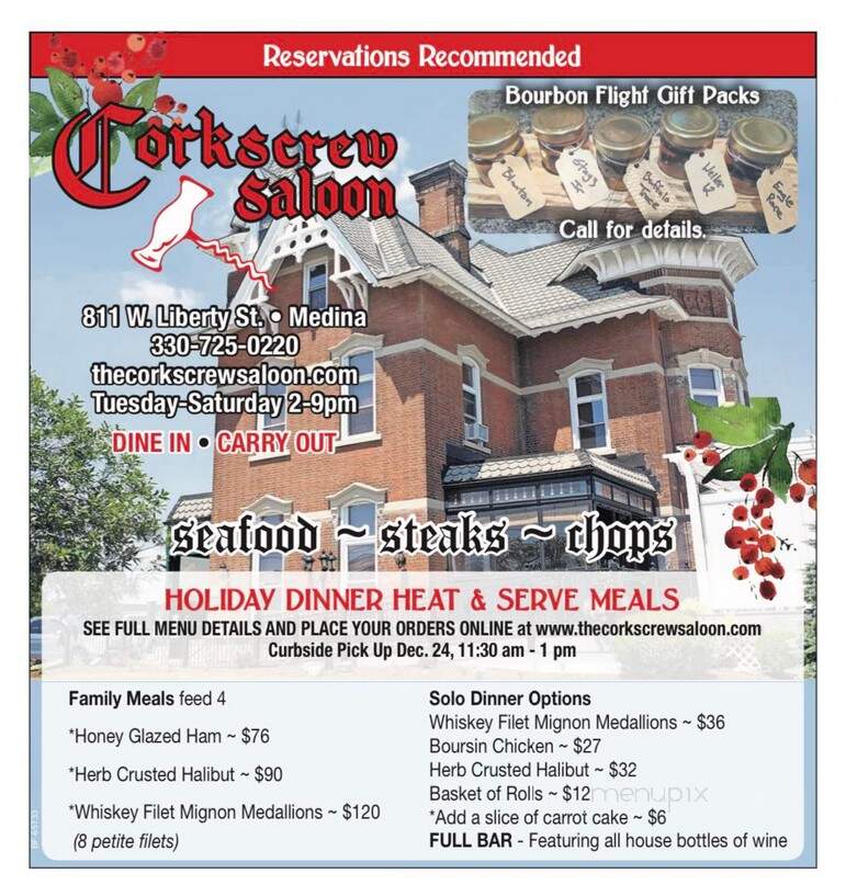 Corkscrew Saloon, Llc - Medina, OH