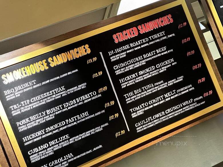Bristol Cafe - Palm Desert, CA menu_pic