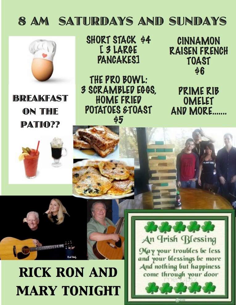 Celtic Crossings Pub - Prescott, AZ menu_pic
