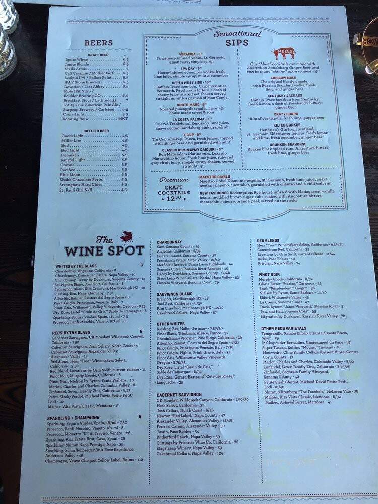 Ignite Bistro Wine Spot - Carlsbad, CA