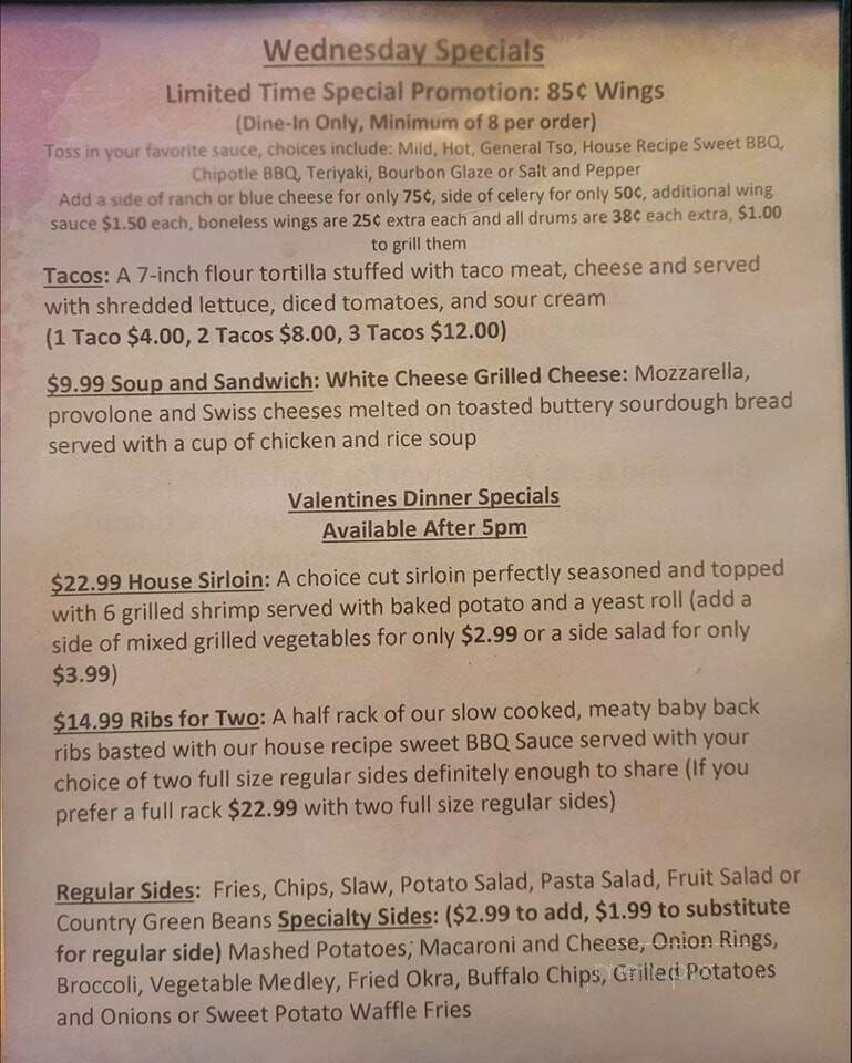 Tailgators Sports Grill - Locust, NC