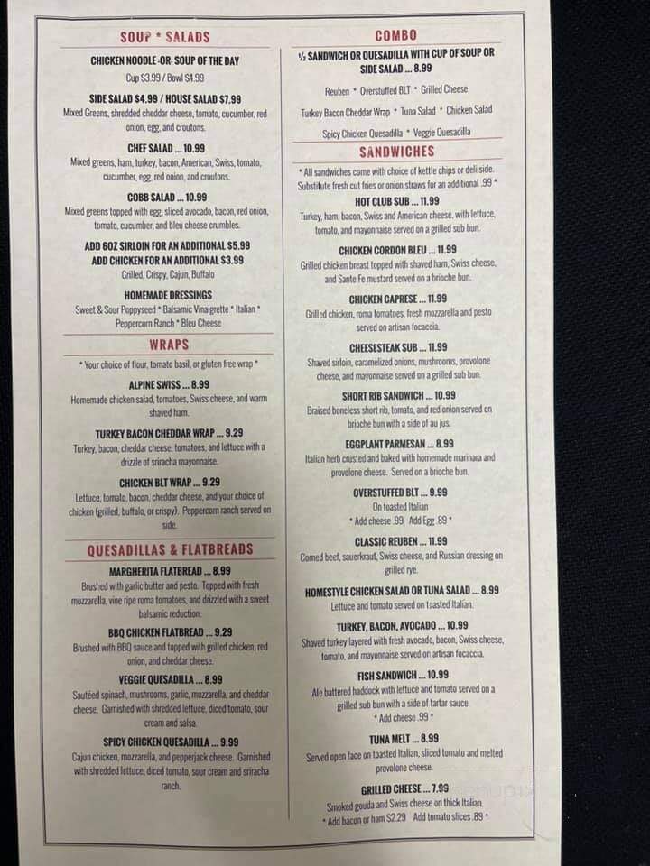 Perk Cup Cafe - Berea, OH menu_pic