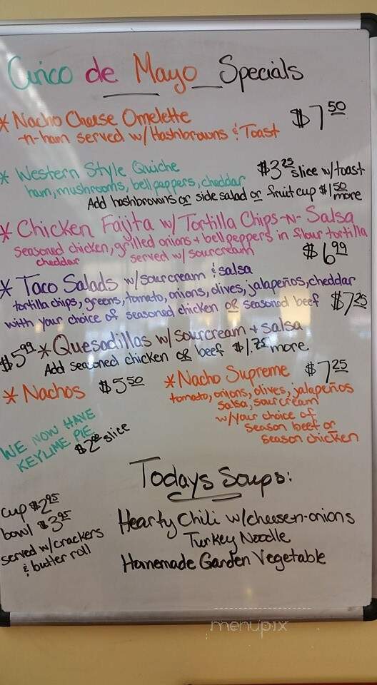 Karl's Bakery Coffee Shoppe - Everett, WA menu_pic