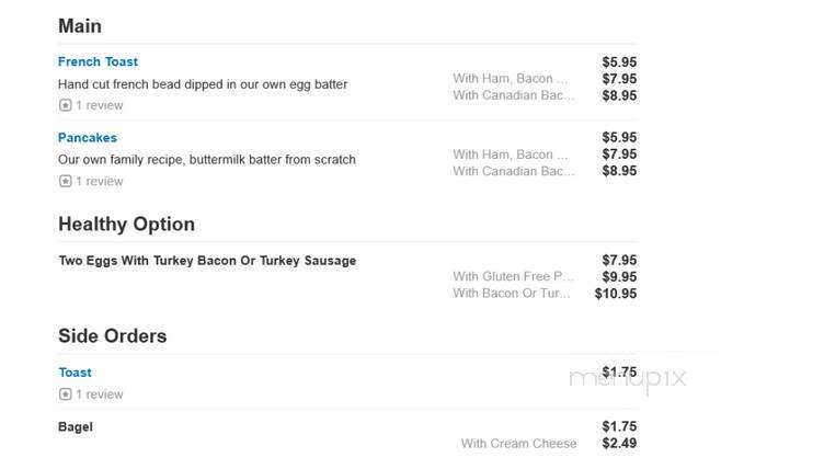 Chloe's Family Restaurant - Tarpon Springs, FL menu_pic