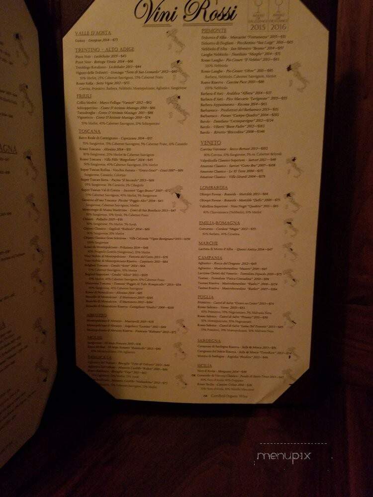 Molinari's - Bethlehem, PA menu_pic