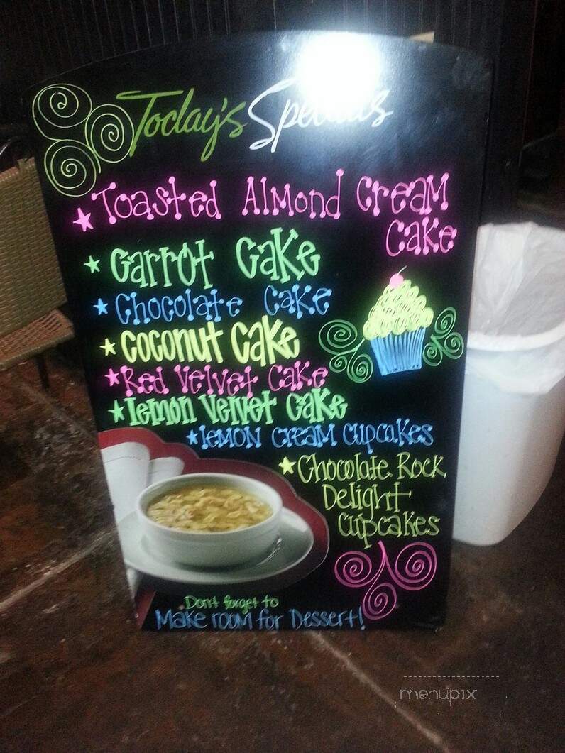 Mustard Seed Cafe - Kingsport, TN menu_pic