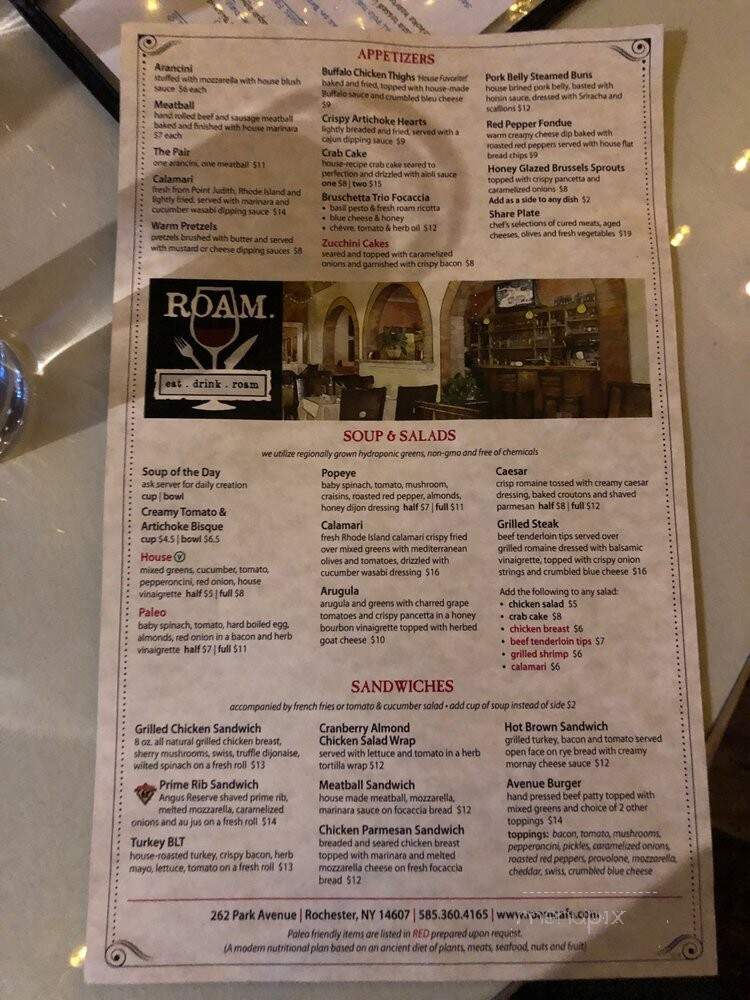 Roam Cafe - Rochester, NY