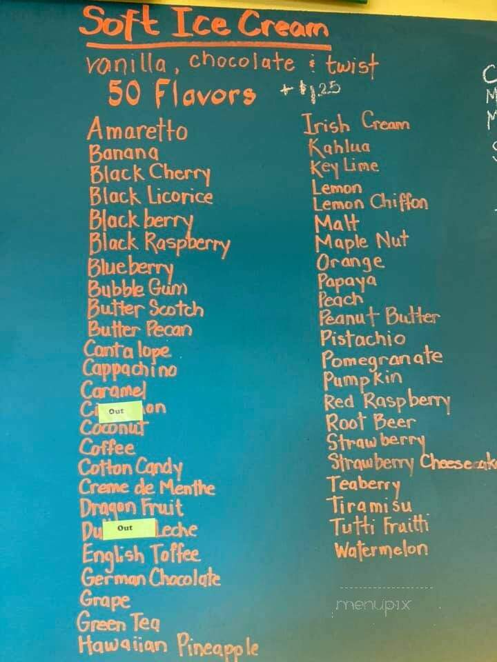 CoCo's Tropical Ice - Auburn, MA menu_pic