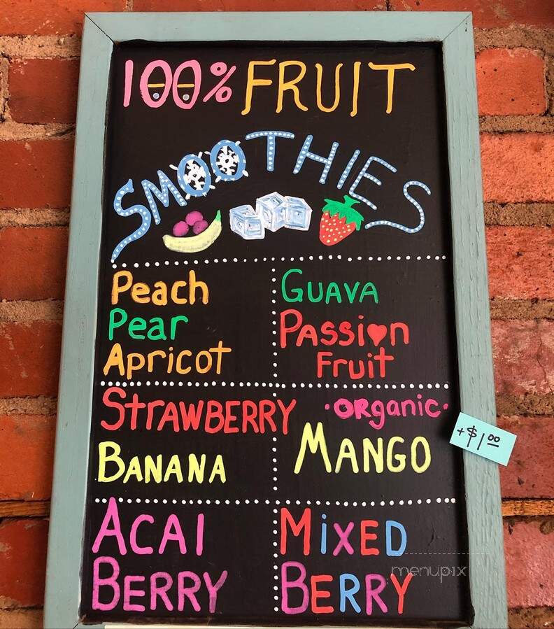 The IngleBean Coffee House - Millheim, PA menu_pic