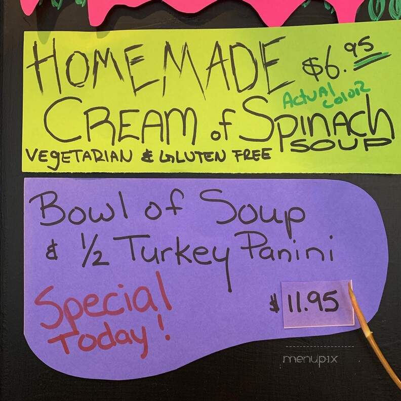 The IngleBean Coffee House - Millheim, PA menu_pic