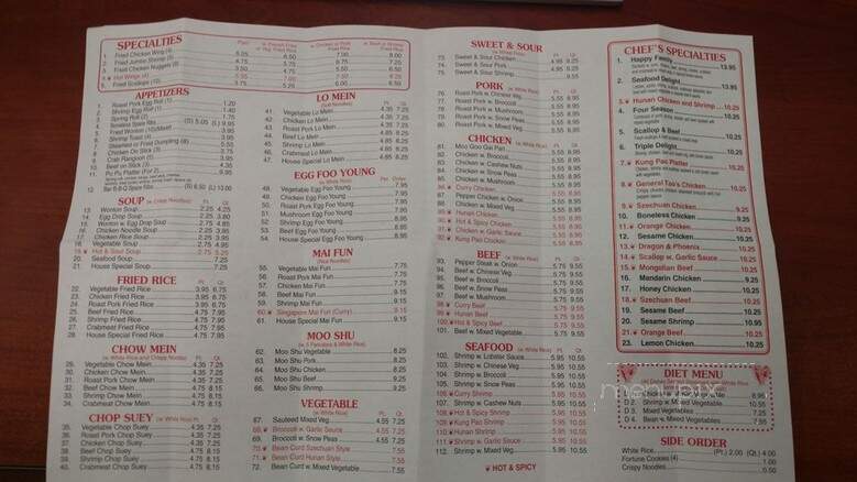 Beijing - Belle Chasse, LA menu_pic