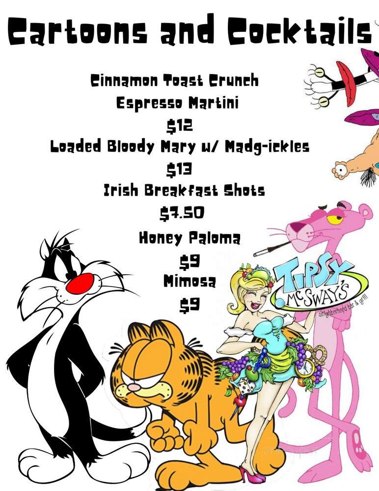 Tipsy McSway's - Brunswick, GA menu_pic