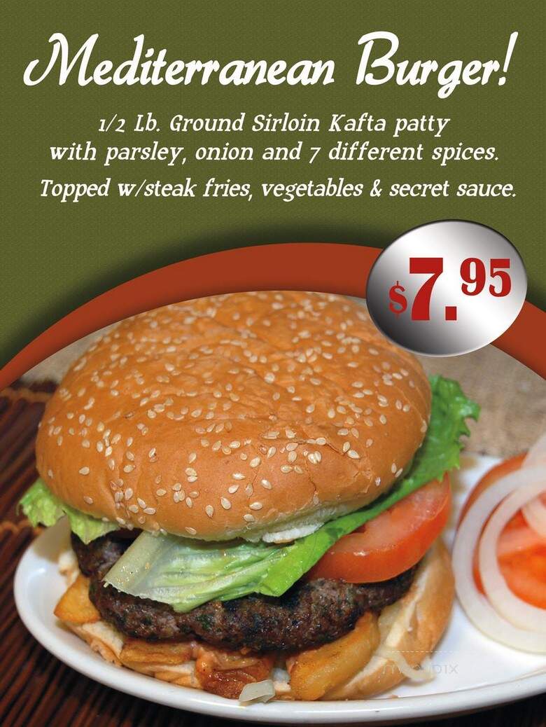 Mediterranean Grill - Happy Valley, OR menu_pic