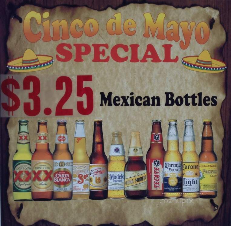 La Taquiera - Lynchburg, VA menu_pic