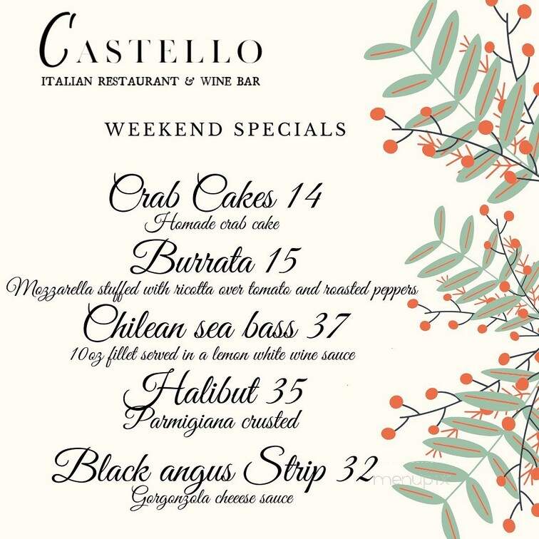 Castello Restaurant - Danbury, CT