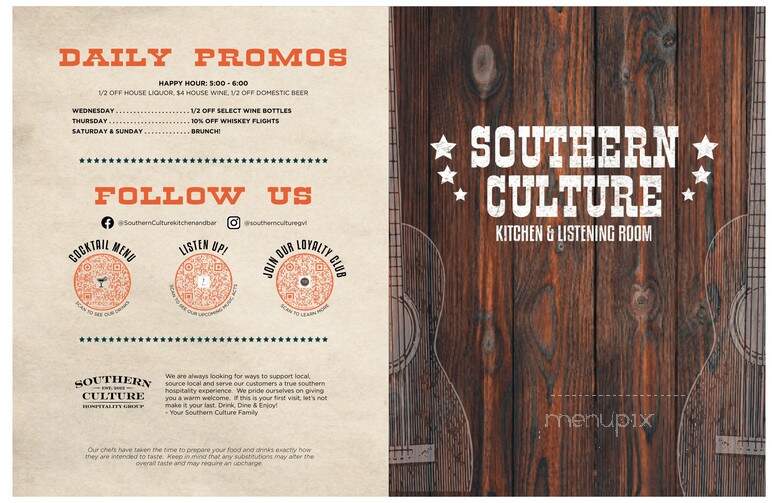 Southern Culture - Greenville, SC