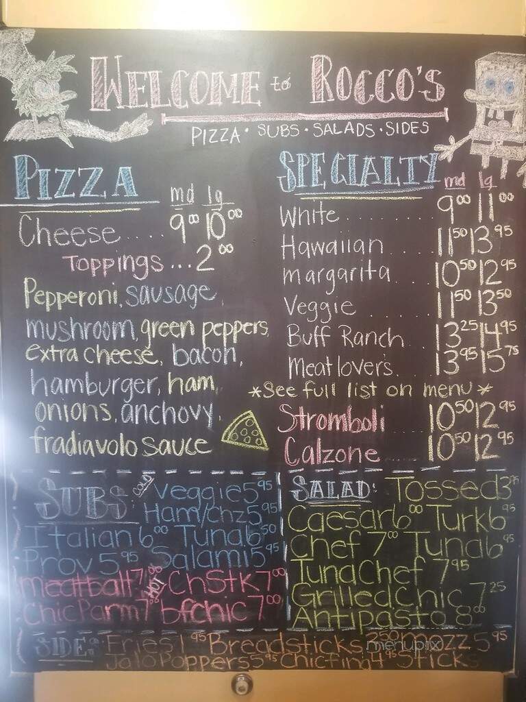 Bella's Pizza - Selinsgrove, PA menu_pic