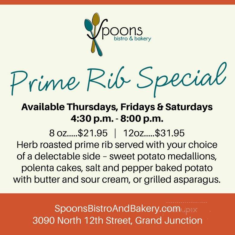 Spoons Bistro Bakery - Grand Junction, CO