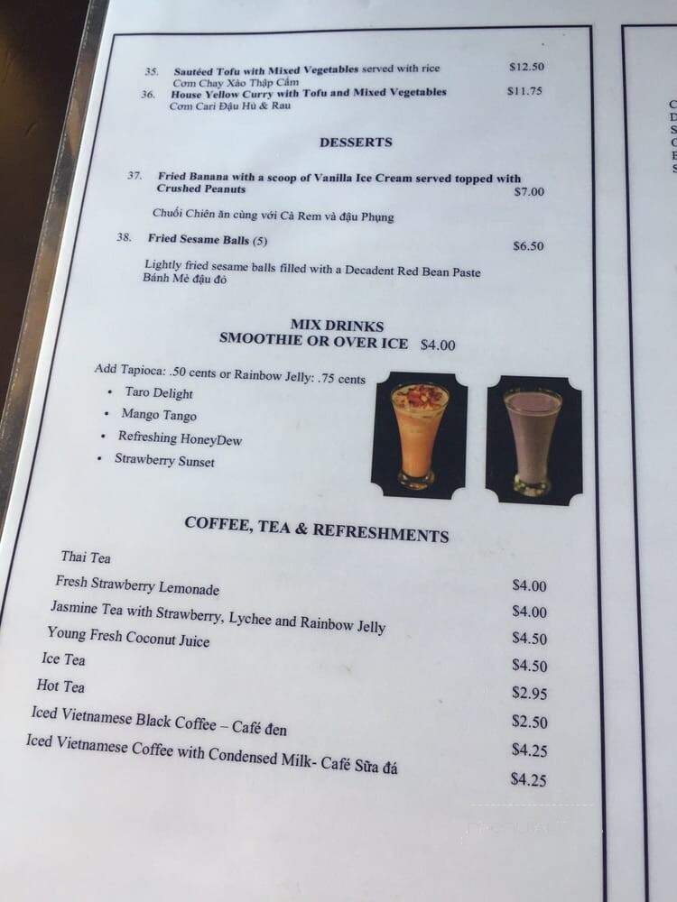 The Noodle Palace - Carmel, CA menu_pic