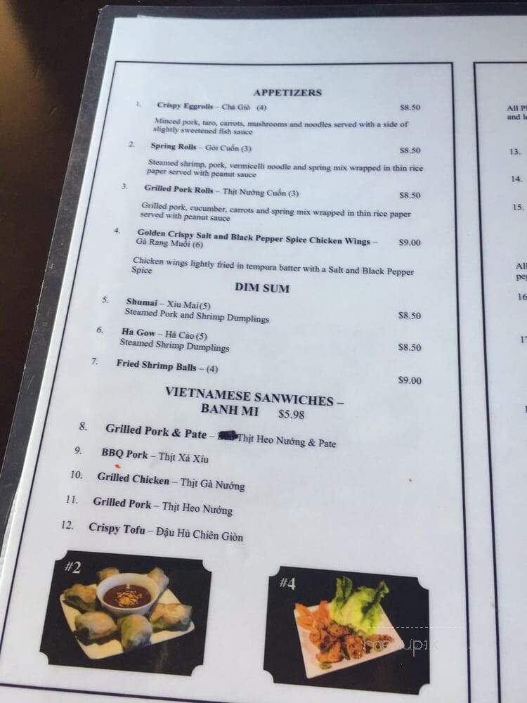 The Noodle Palace - Carmel, CA menu_pic