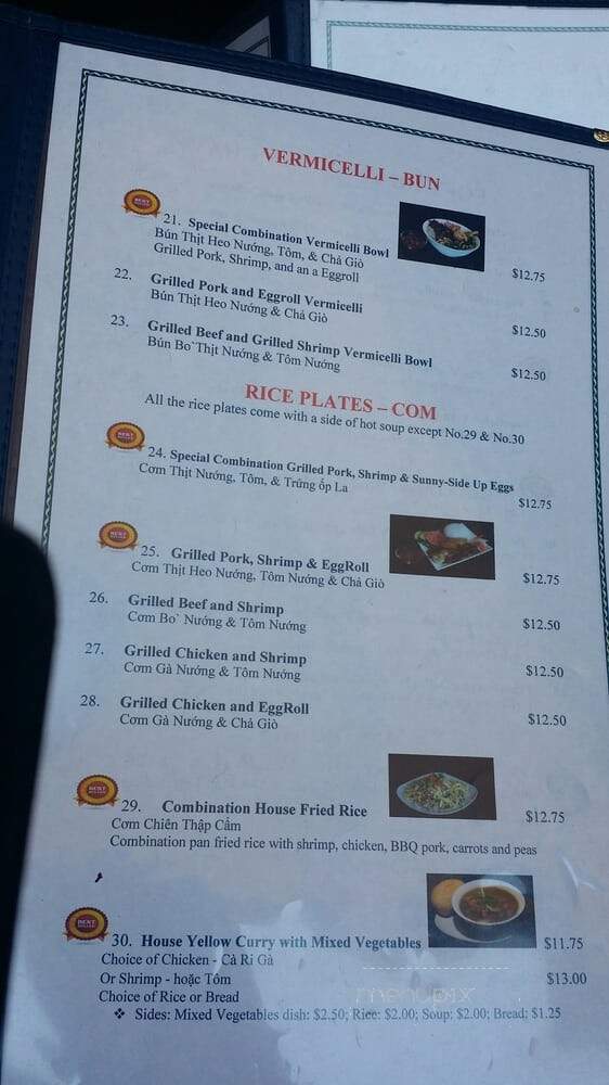The Noodle Palace - Carmel, CA menu_pic