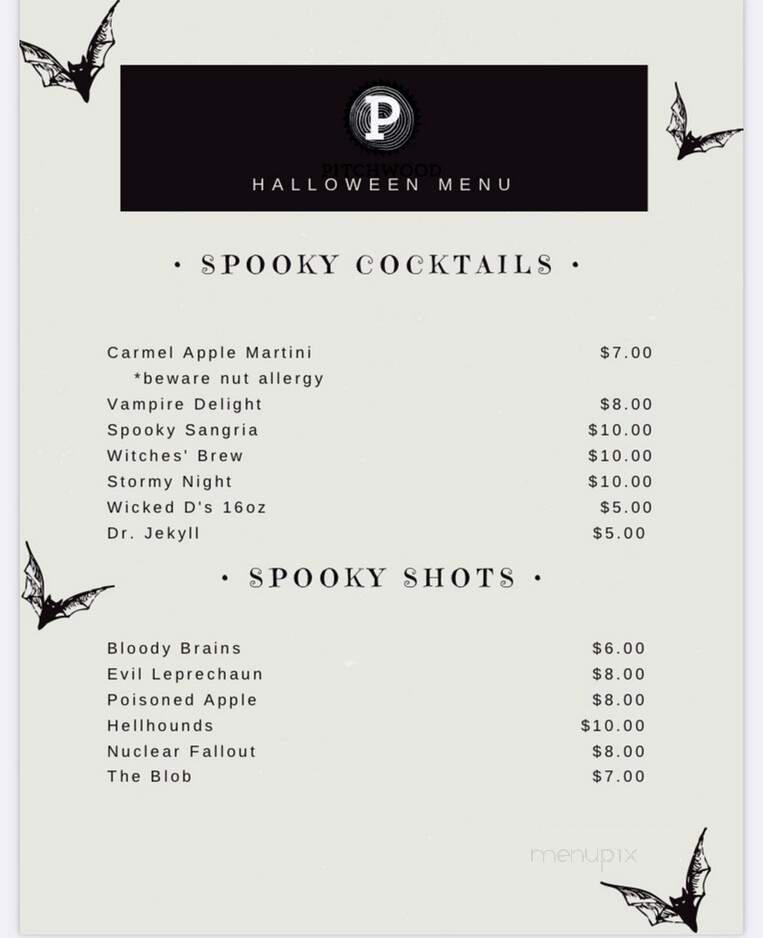 Pitchwood Alehouse - Raymond, WA menu_pic
