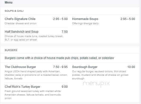 Keagan's - Saint Louis, MO menu_pic
